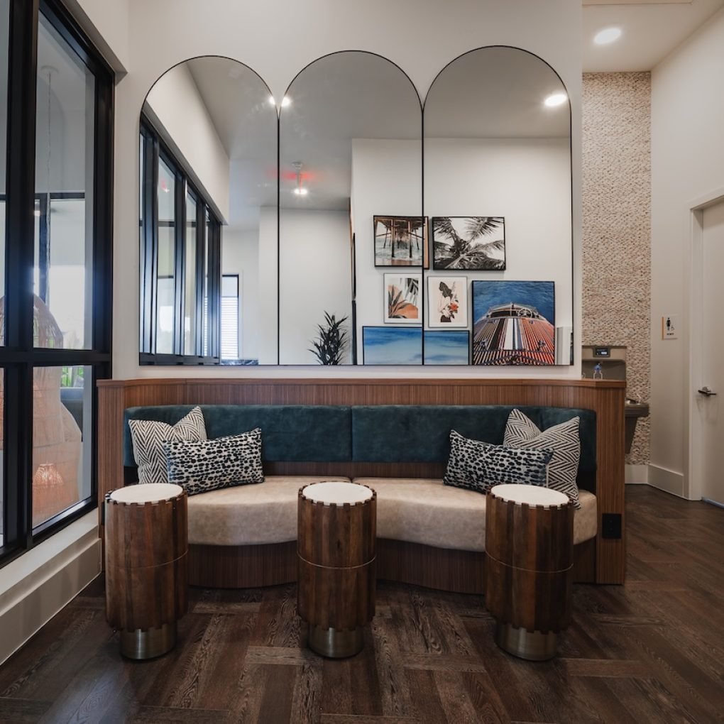 apartment with community amenities